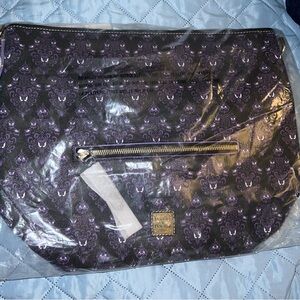 Disney Dooney & Bourke Haunted Mansion Wallpaper Hobo